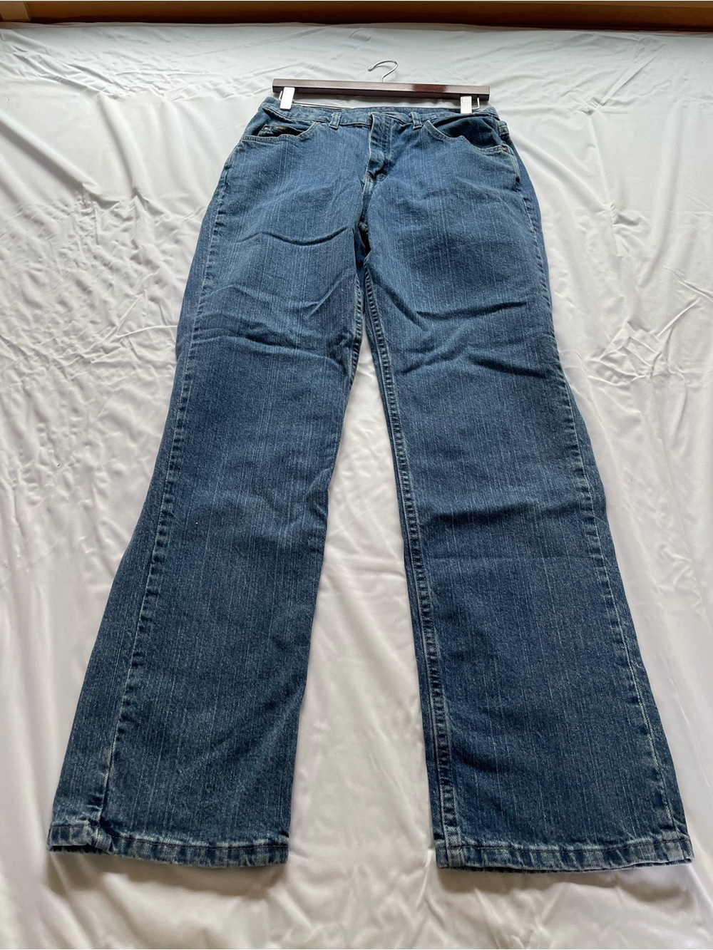 Vintage Y2K Riders by Lee Women's High Rise Dark Blue Relaxed Fit Jeans
